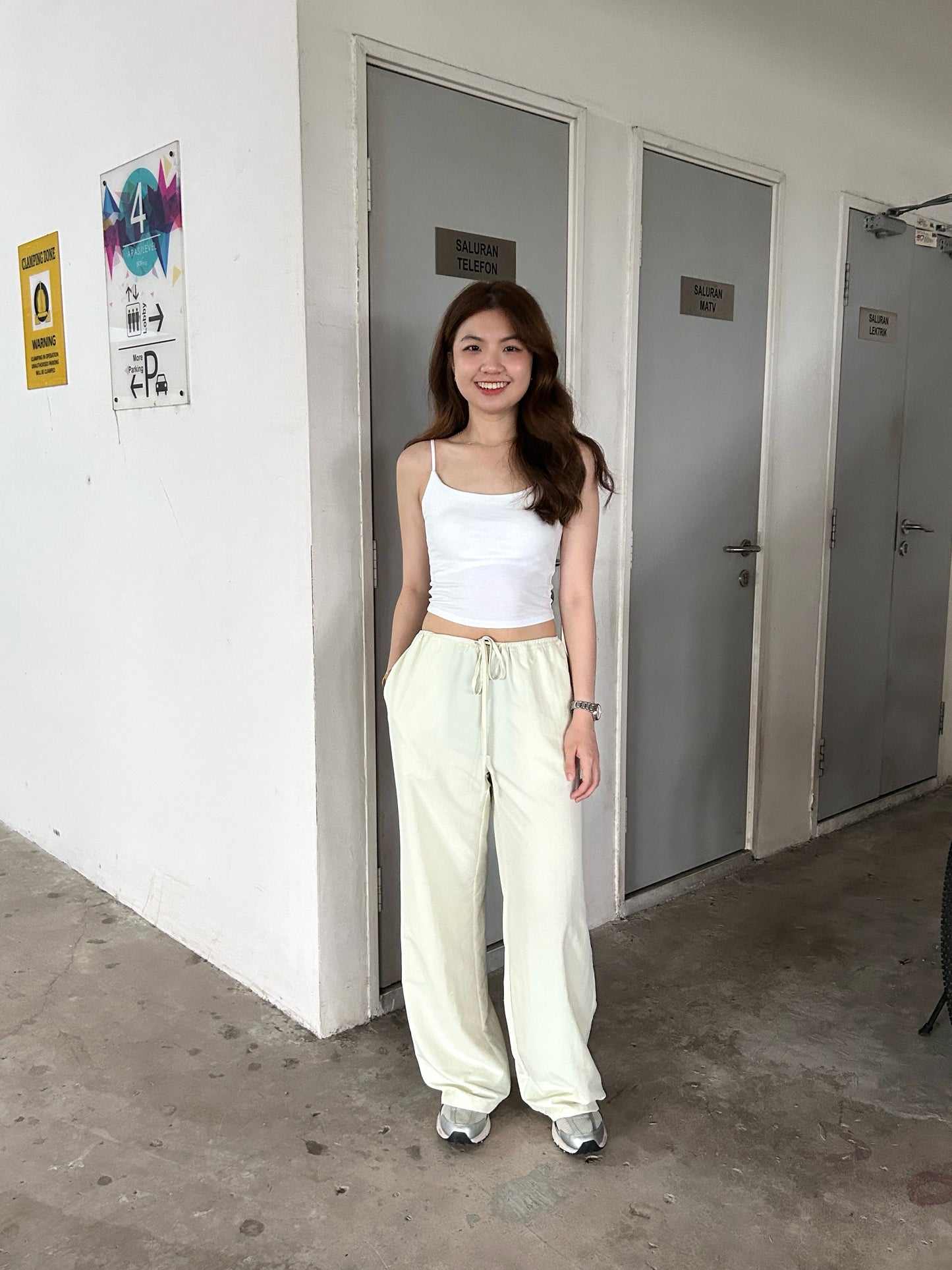 Airy Long Straight Pant