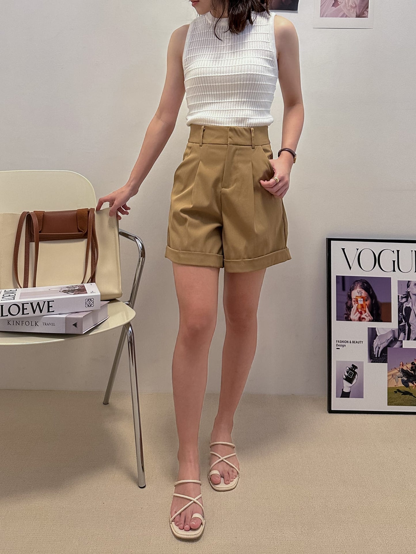 C13 Culotte High-waisted Shorts