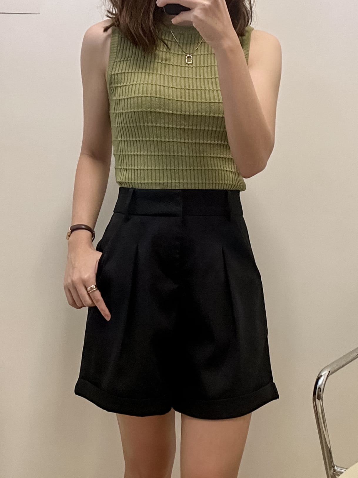 C13 Culotte High-waisted Shorts