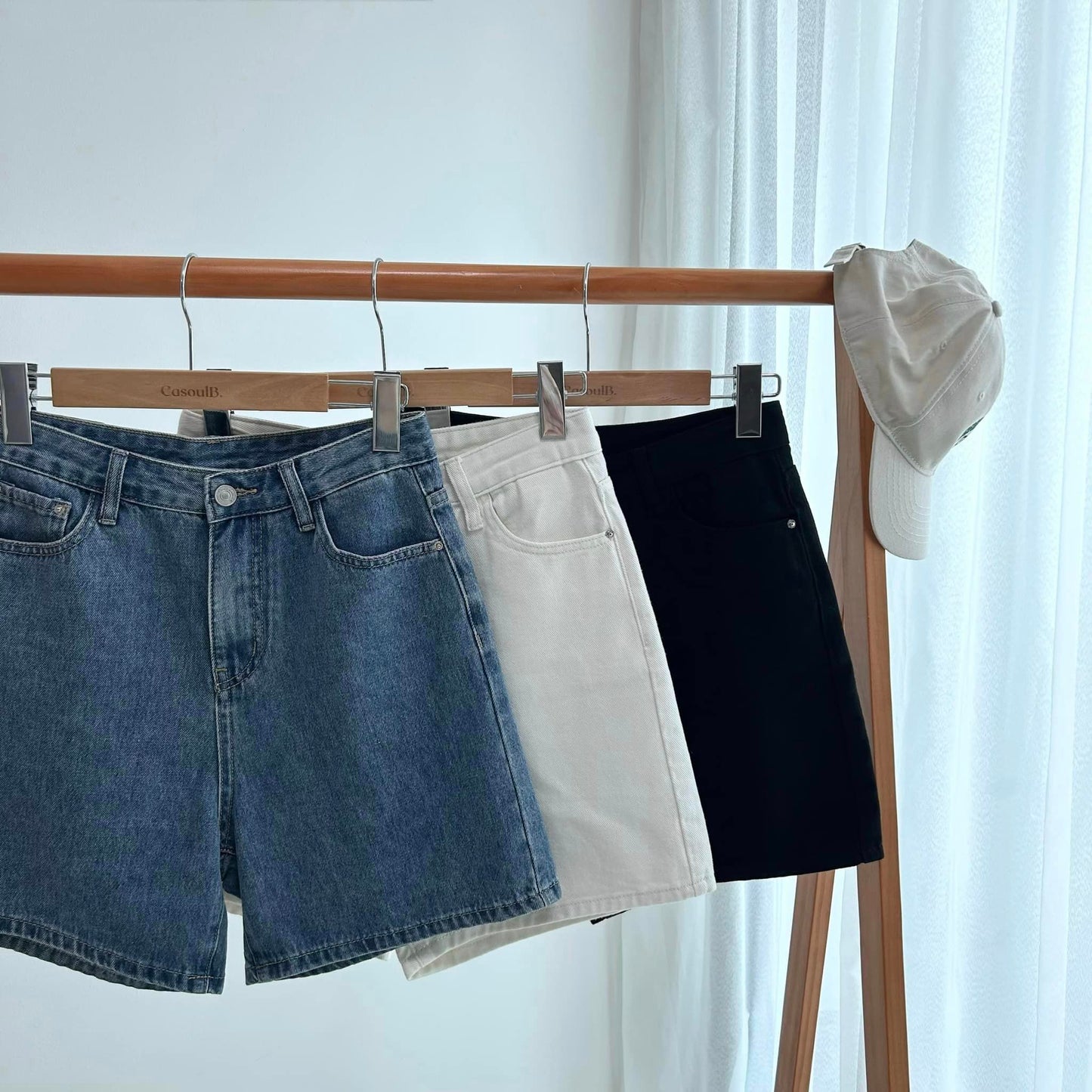 C35 Quinn Basic Denim Short