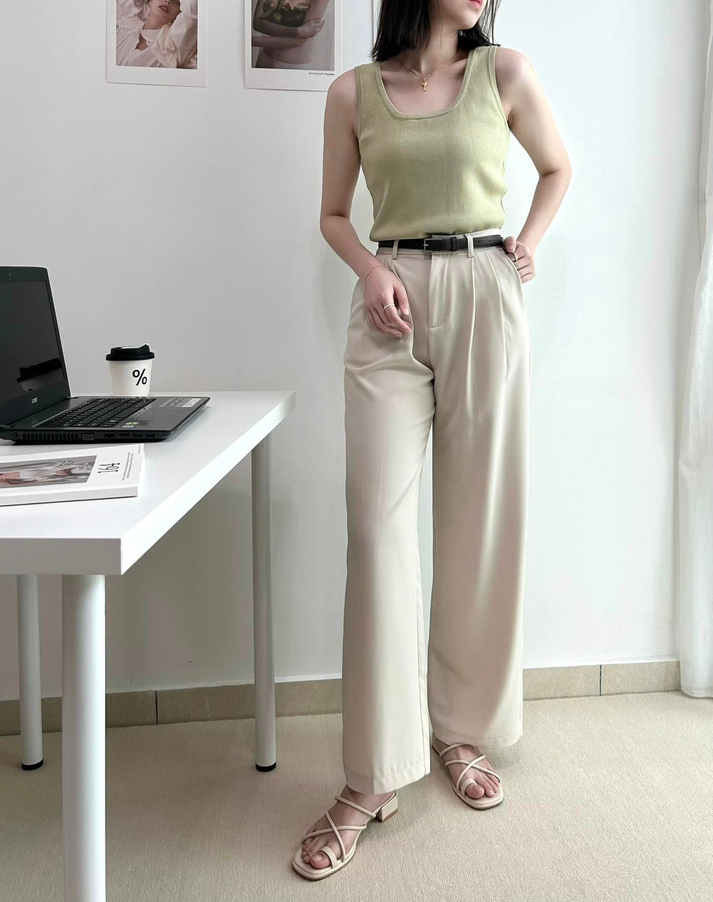 C53 Harley Draped Suit Trouser