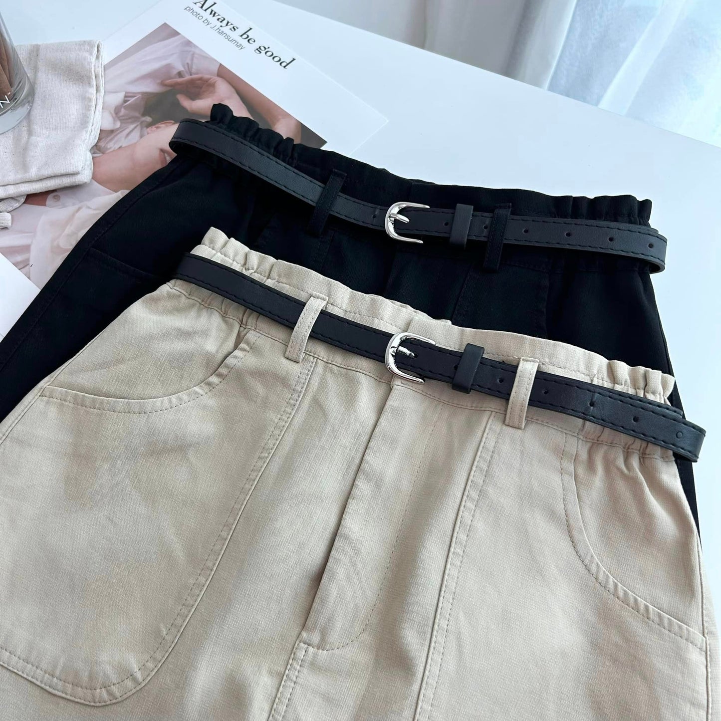 C64 Retro Versatile A-lined Skirt (with safety pants & belt)