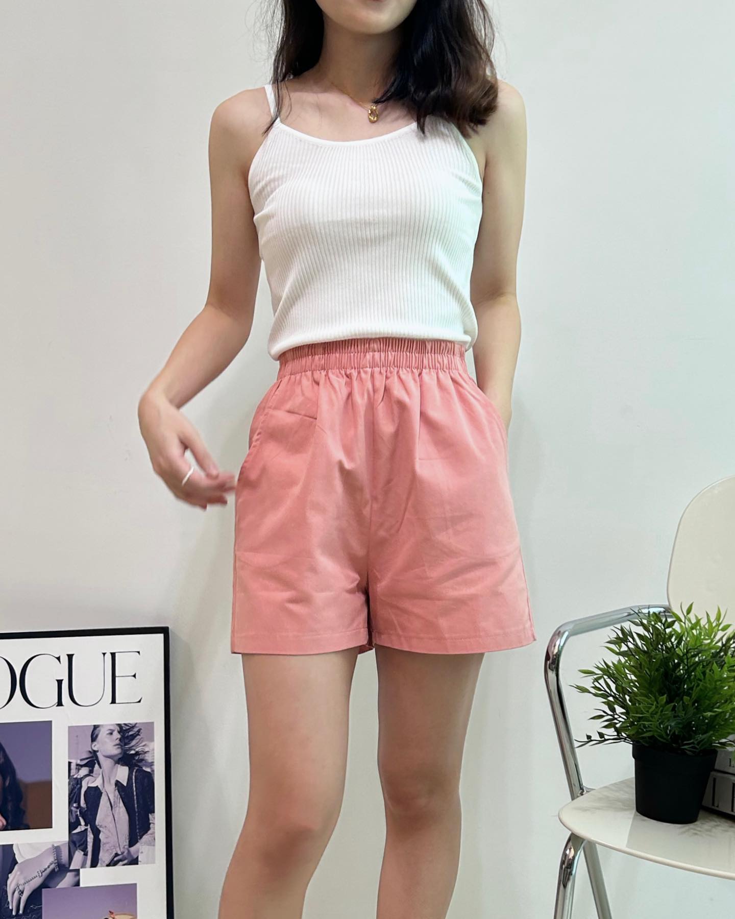 C87 Cozy Versatile Waist Cargo Short