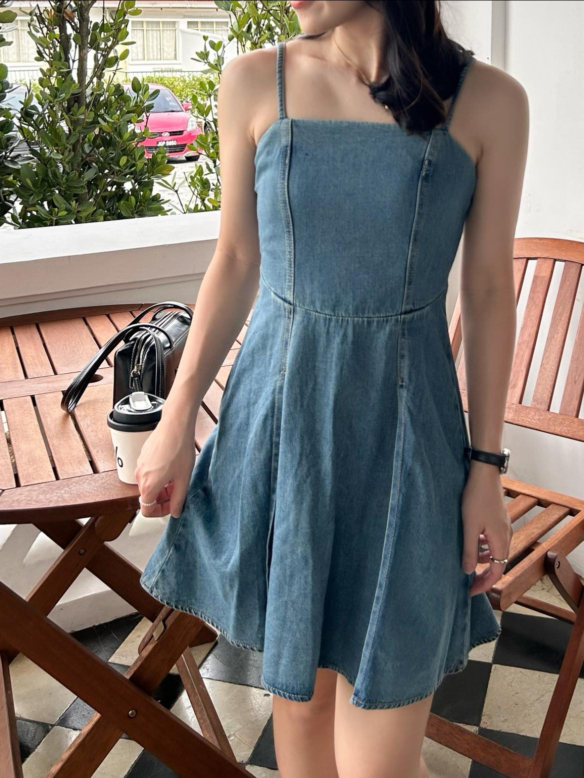 C94 Denim Slip Dress