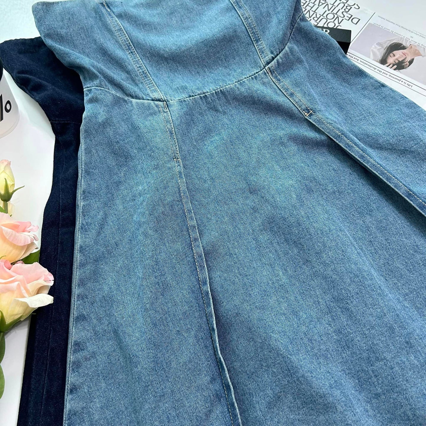 C94 Denim Slip Dress