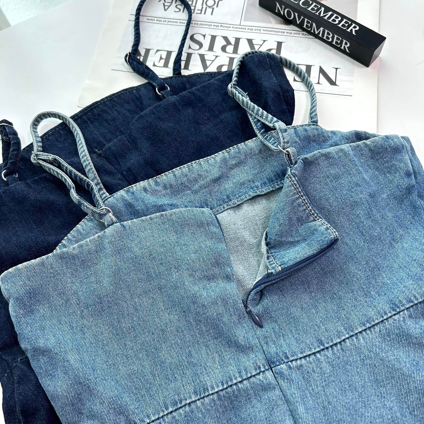 C94 Denim Slip Dress