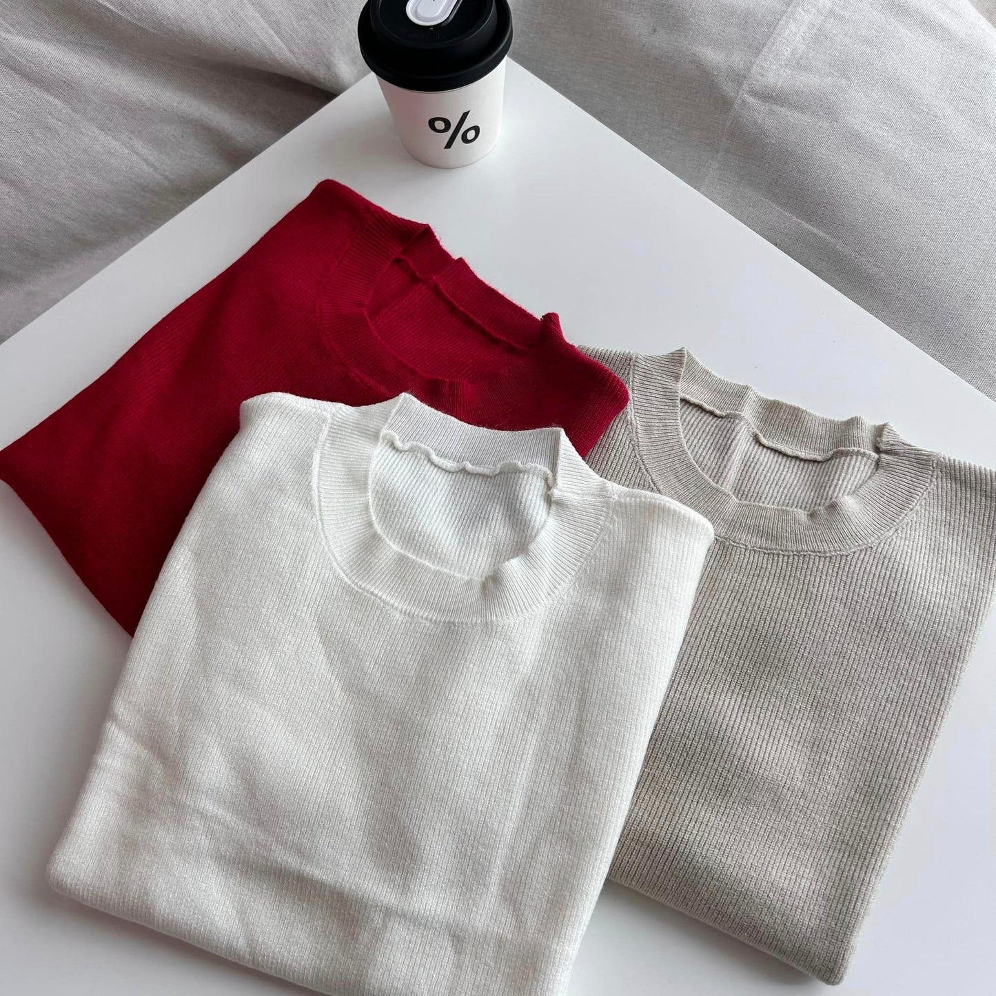 [BEST SELLING] C913 Onni Basic Loose-fit Knit