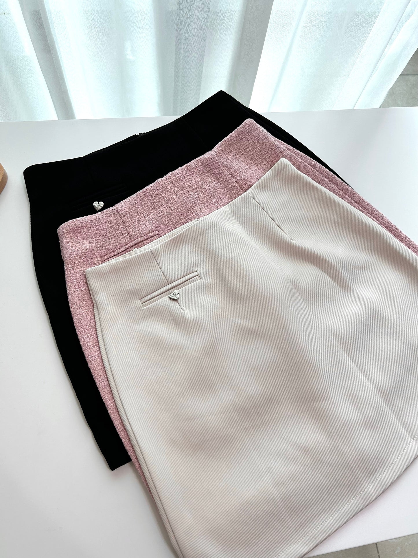 C133 Hearty Chanel A-lined Skirt