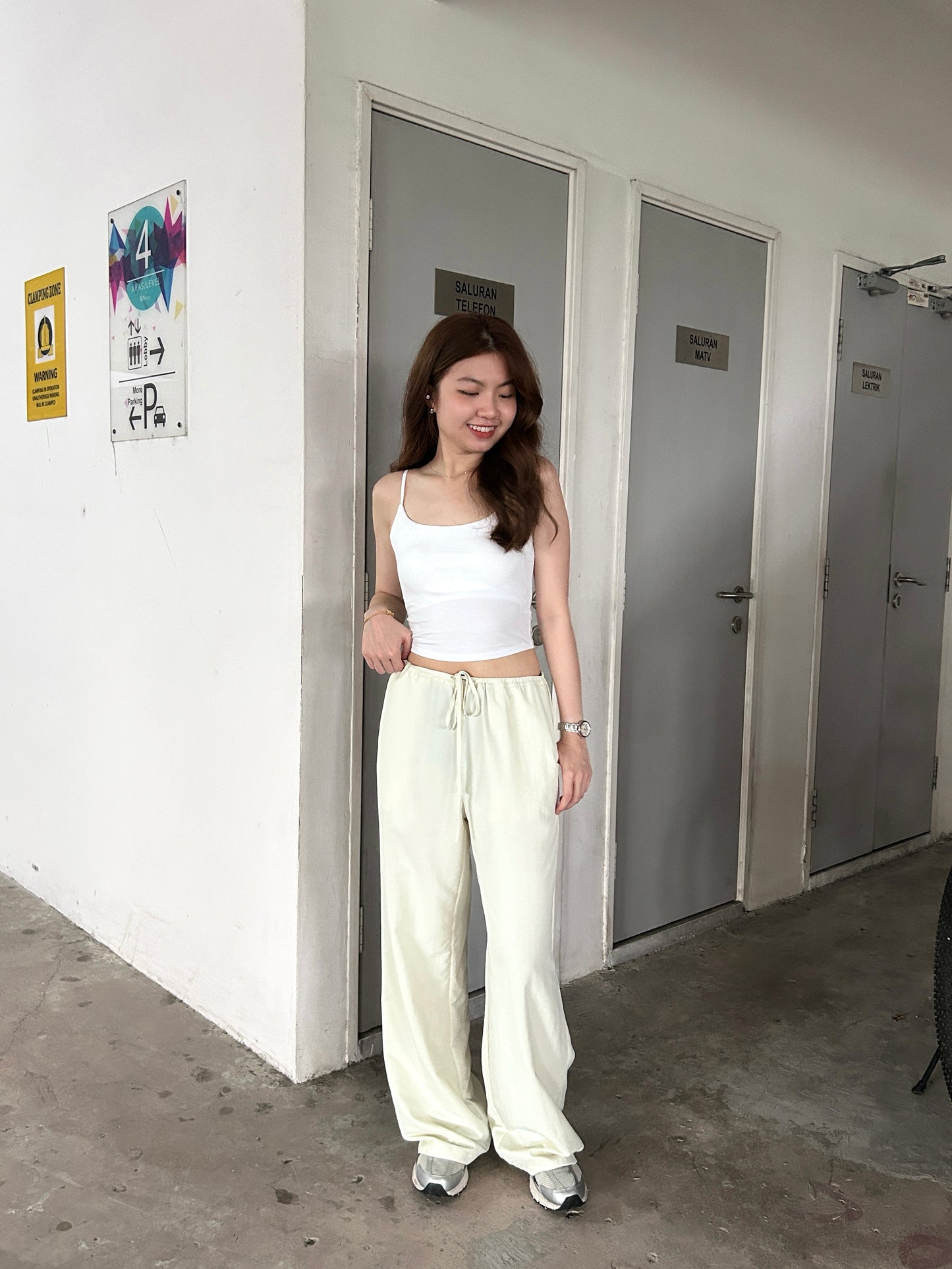 Airy Long Straight Pant