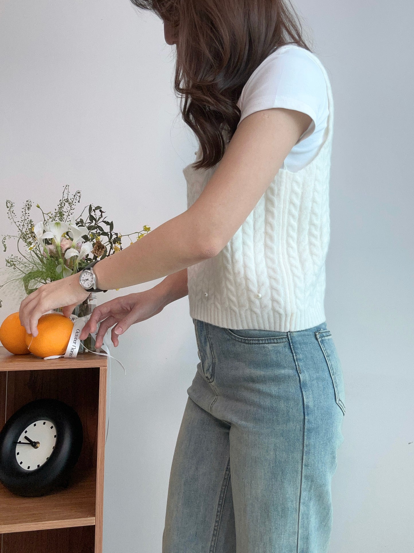 Braided Pearl Outer Tank