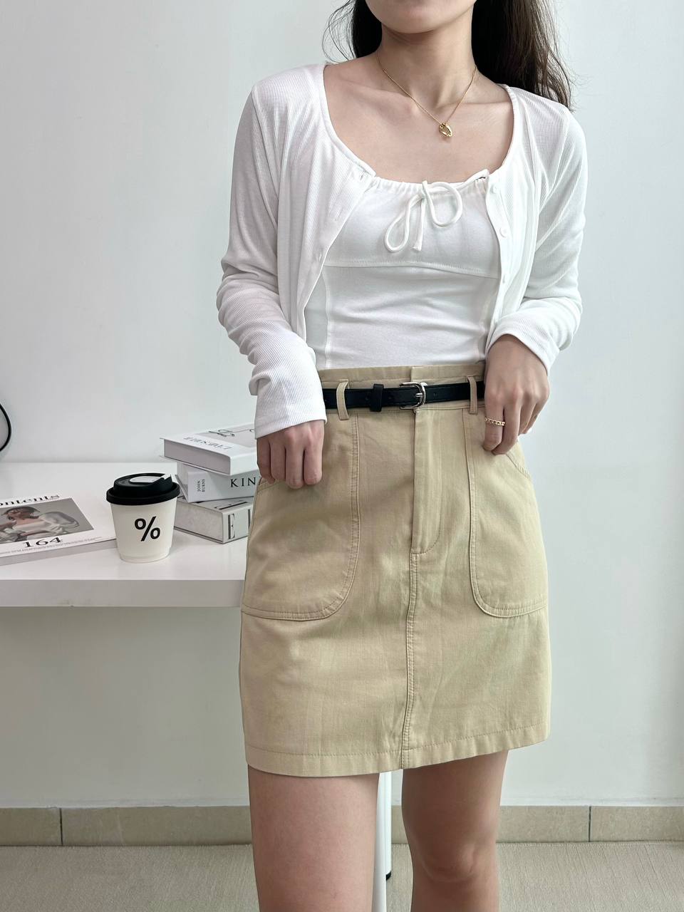 C64 Retro Versatile A-lined Skirt (with safety pants & belt)